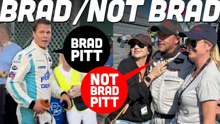 Excited Surprised Overjoyed Happy Blonde Woman 50s Wears Polka Dot Shirt Doing Winner Gesture Celebrate Clenching Fists Say Yes Isolated On Solid Pink Background Studio Portrait