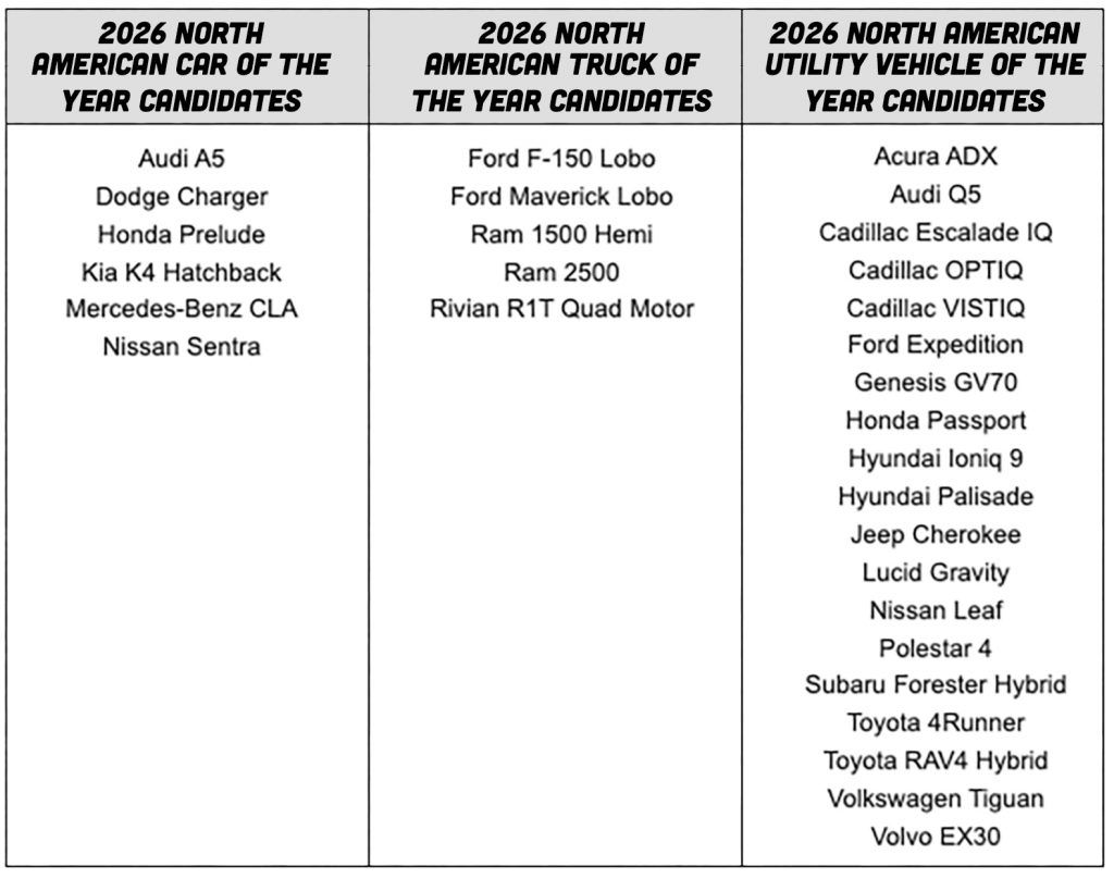 Coty Candidates