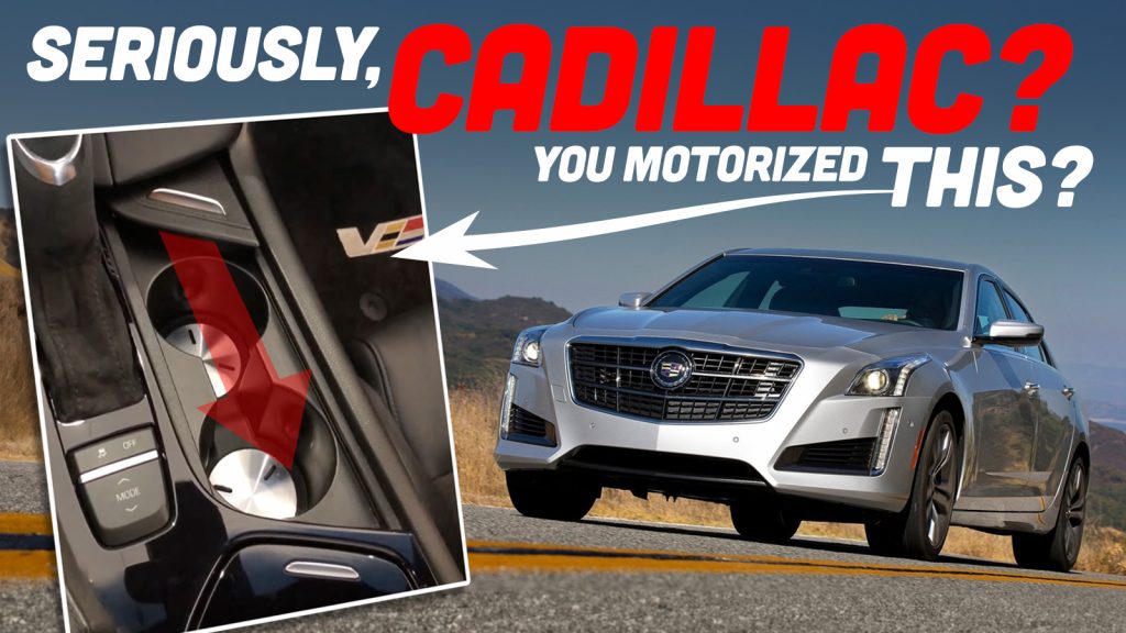 Cadillac Motorized Cupholders Ts