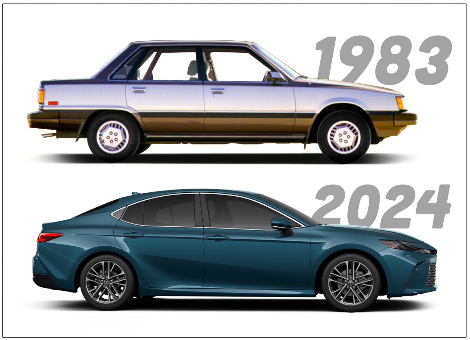 The 2025 Toyota Camry Is Barely More Expensive Than A 1983 Camry, How ...