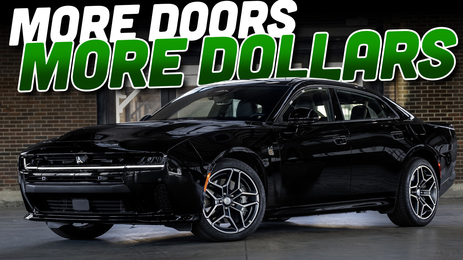 Charger Sedan Pricing