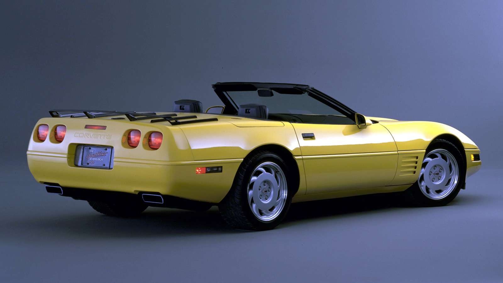 yellow facelift convertible