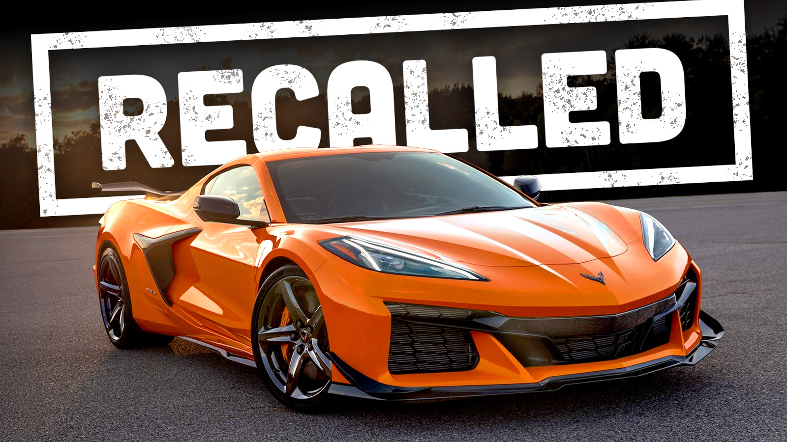 Chevrolet Corvette Z06 Recall