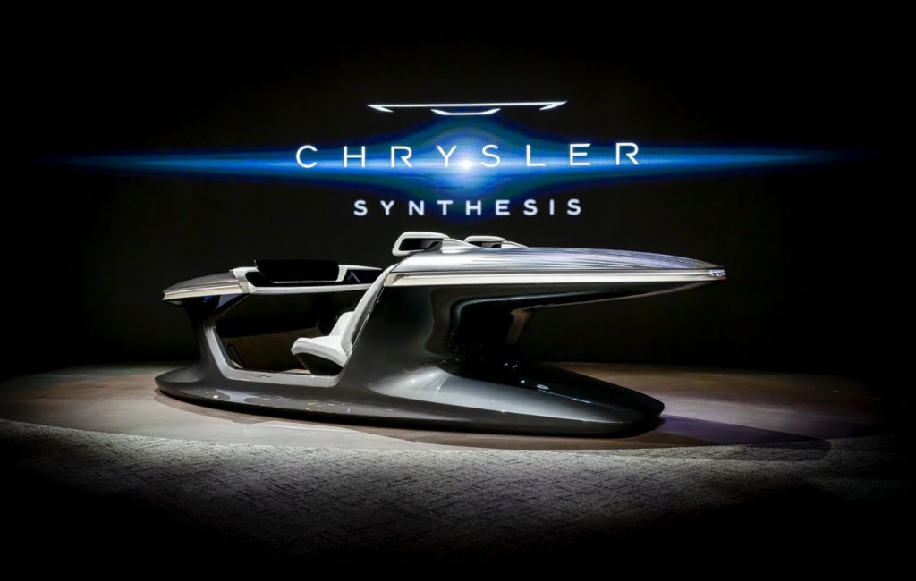 Chrysler Synthesis, On Display At Ces 2023 In Las Vegas.