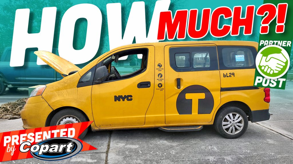 Copart Nissan Cab Estimate2