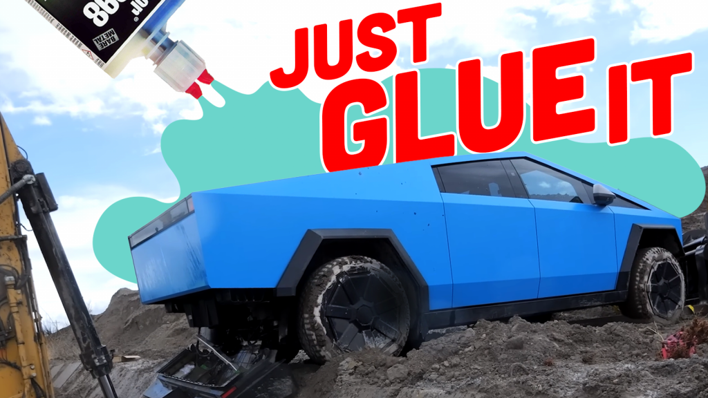 Cybertruck Glue Repair Ts