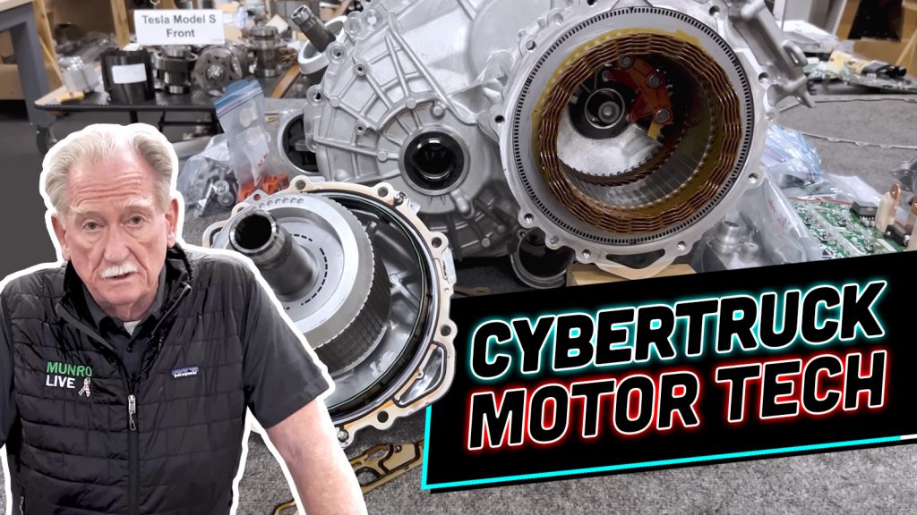 Cybertruck Motor Teardown Ts