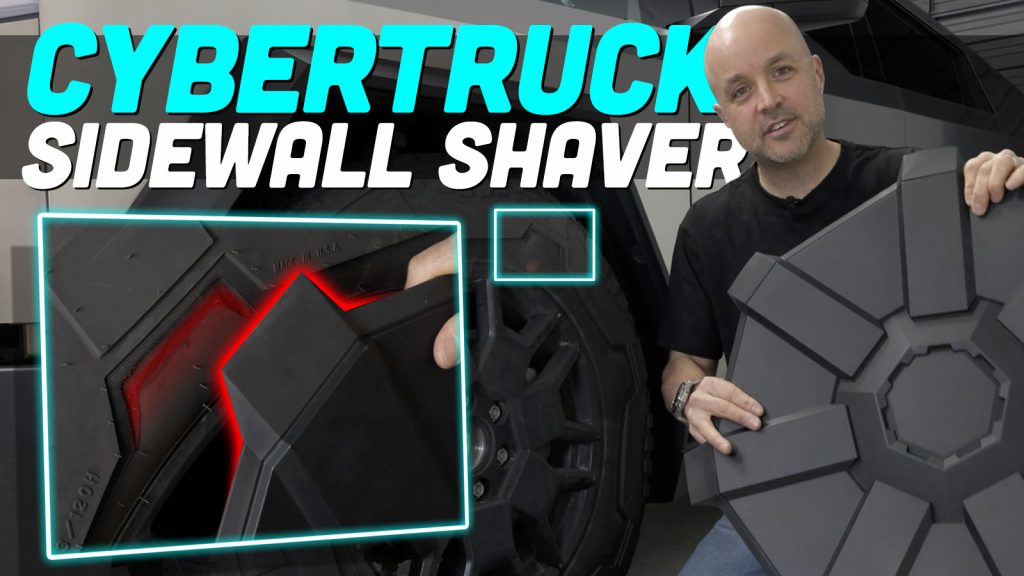 Cybertruck Sidewall Shaver Aerocover Ts1