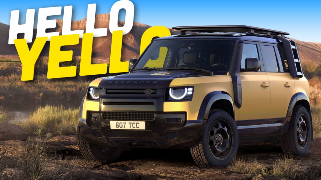 Defender 26my Trophy Edition Yellow Ts