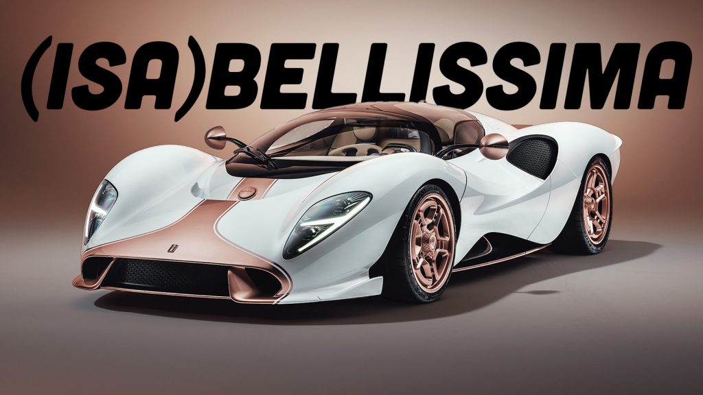 De Tomaso P72 Production Specification