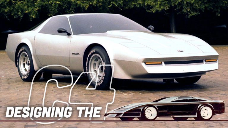 Designing The C4 Corvette Ts