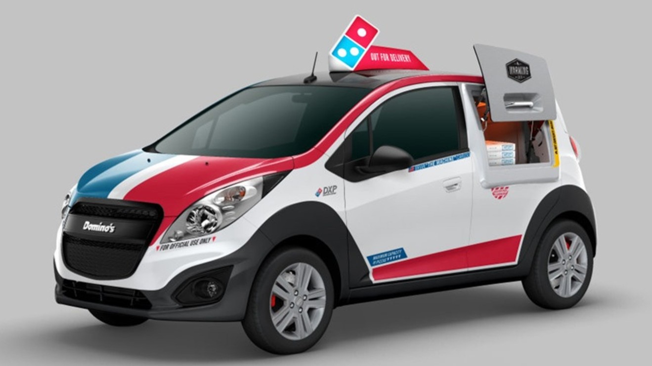 Dominos Dxp Delivery Cars Spark
