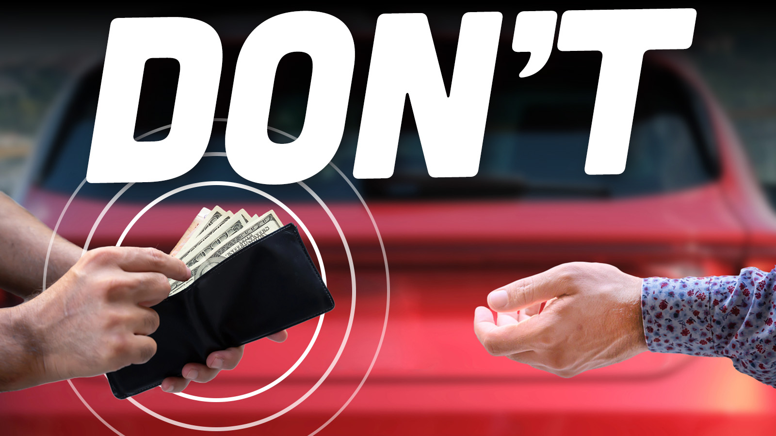 Human Hand Paying Cash