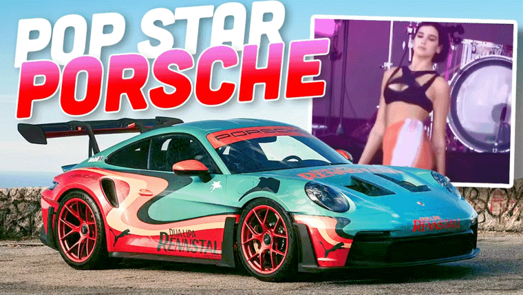 Dua Lipa Porsche Ts