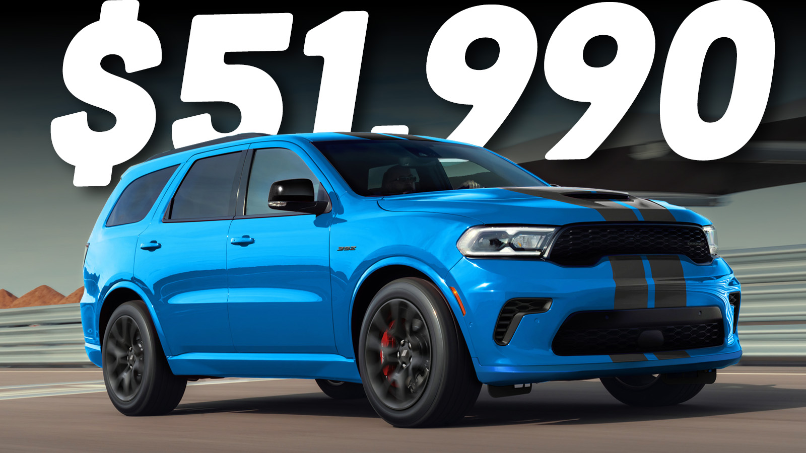 2026 Dodge Durango R/t 392 Launch Edition, Shown In B5 Blue