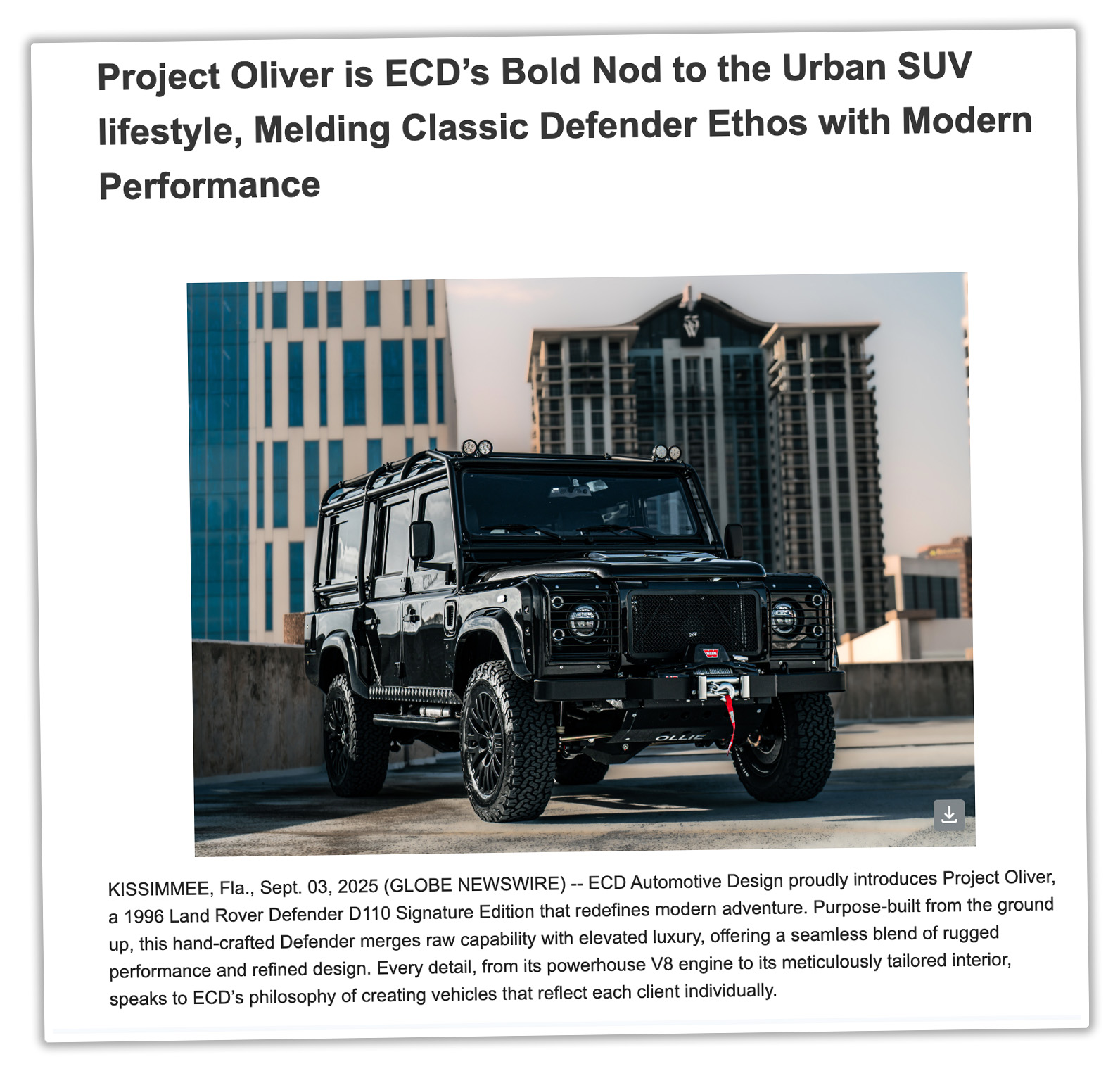 Ecd Oliver
