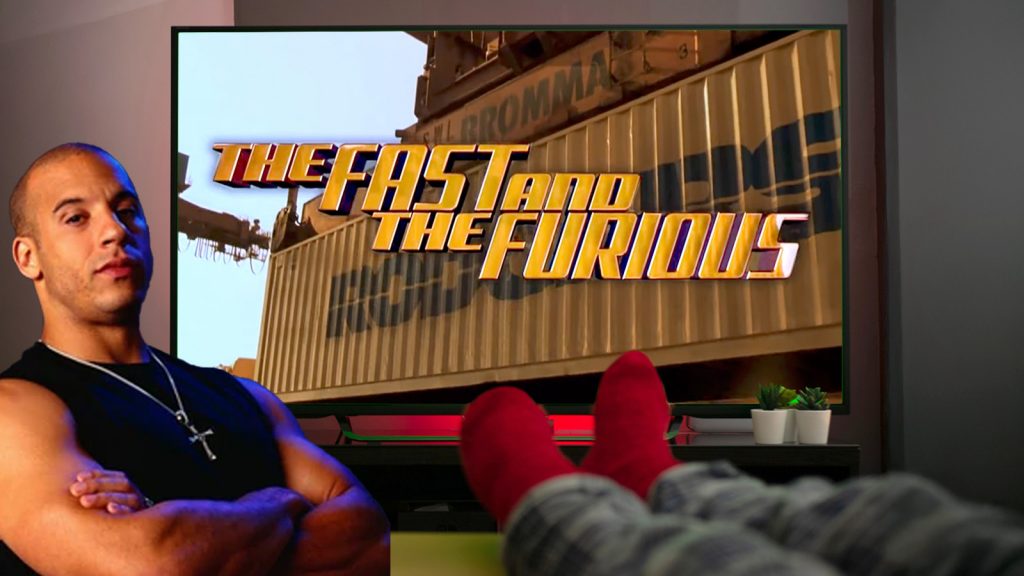 Feet Up On The Table In Front Of Green Screen Tv Televison Chrom