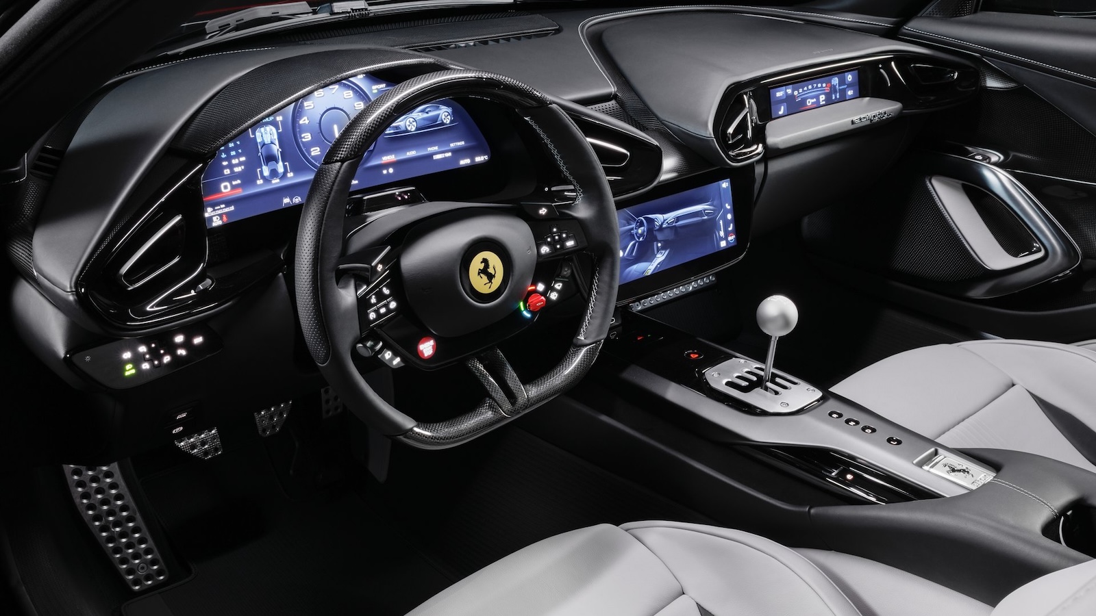 Ferrari 12cilindri Manuale Interior