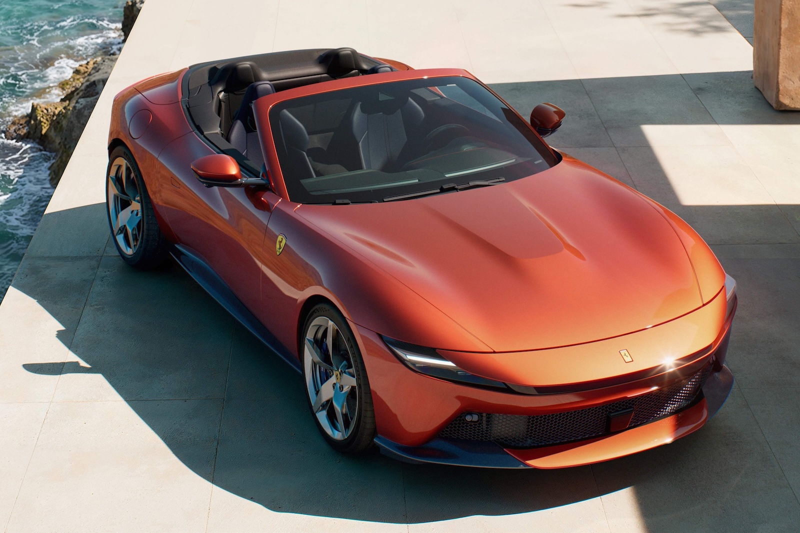 Ferrari Amalfi Spider 2027 Front Three Quarter