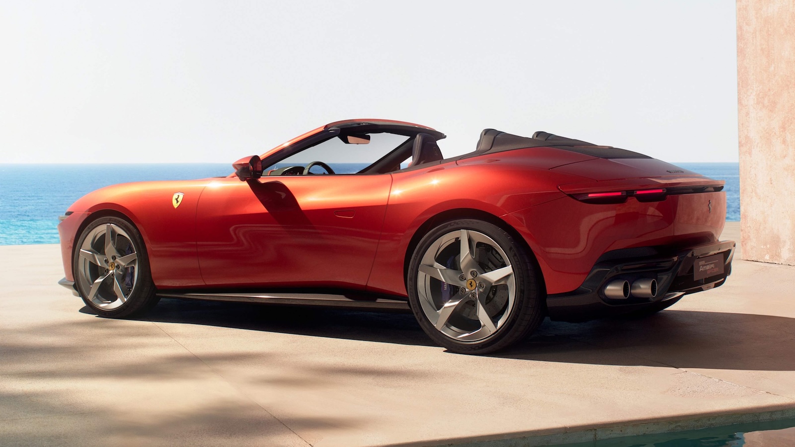 Ferrari Amalfi Spider 2027 Rear Three Quarter