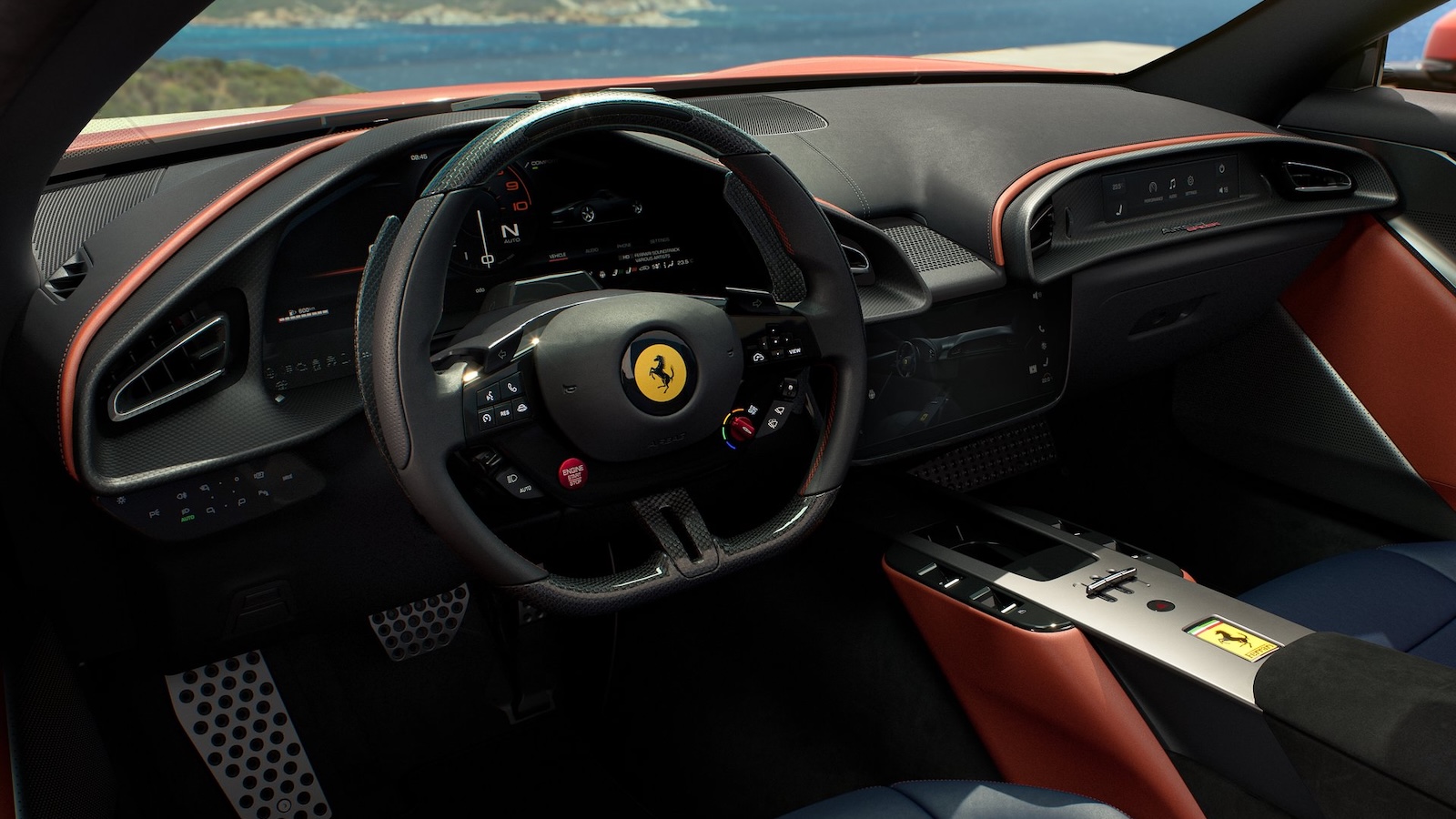 Ferrari Amalfi Spider 2027 Interior