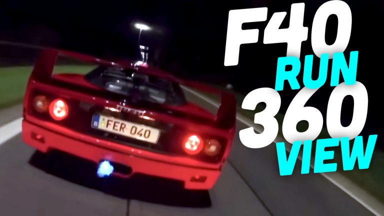 Ferrari F40 360 Camera Ts
