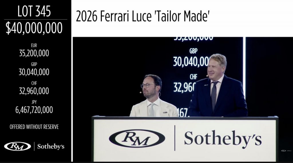 Ferrari Luce Win