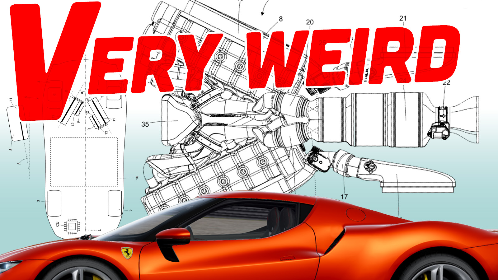 Ferrari Weird V12