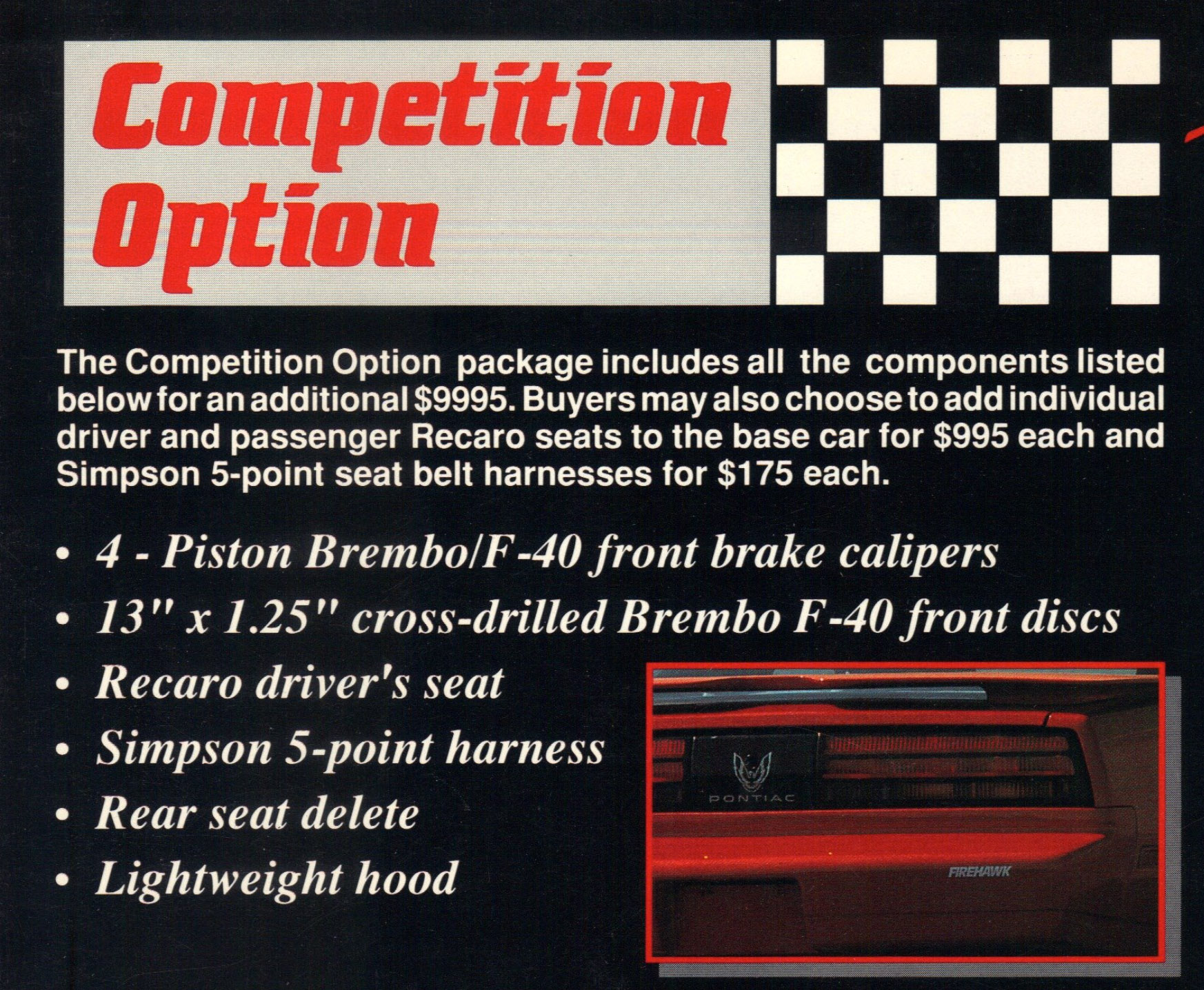 Firehawk Competion Pack 3 13
