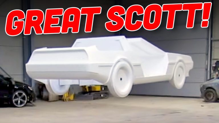 Flying Delorean Ts