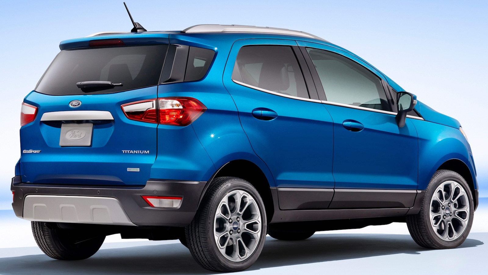 Ford Ecosport Us Version 2018 Rear Three Quarter