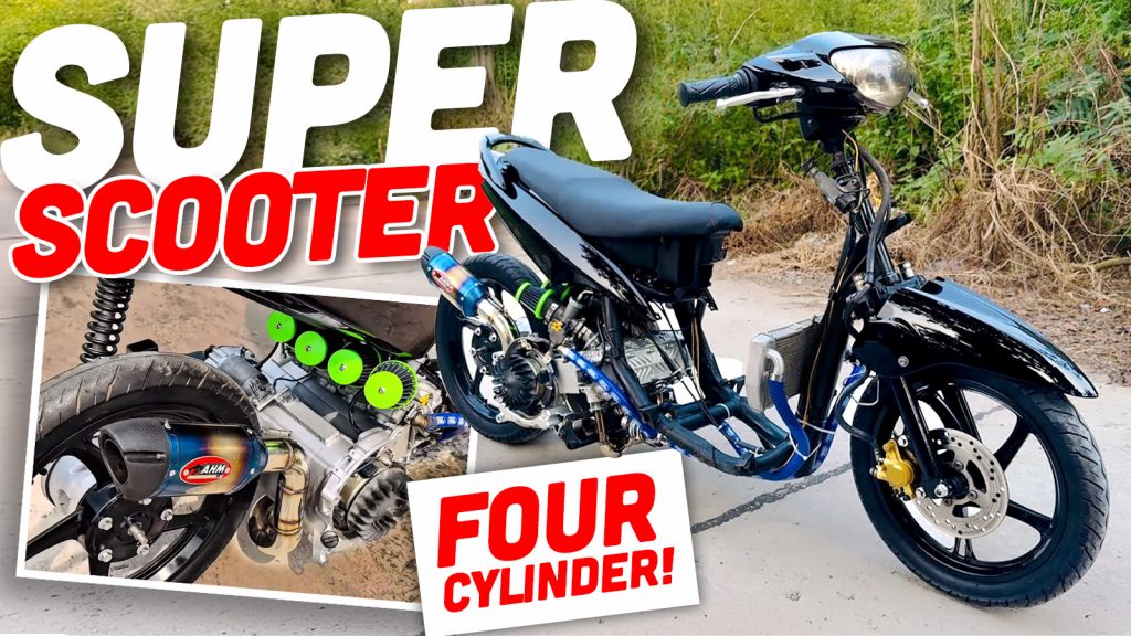 Four Cylinder Scooter Ts