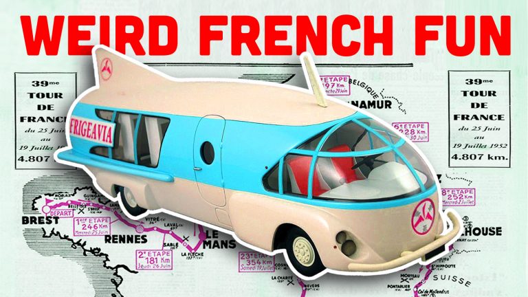 French Advertising Toy Cars Ts