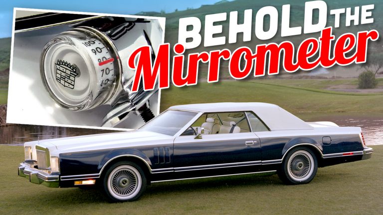 Gm Mirror Thermometer Gauge Ts