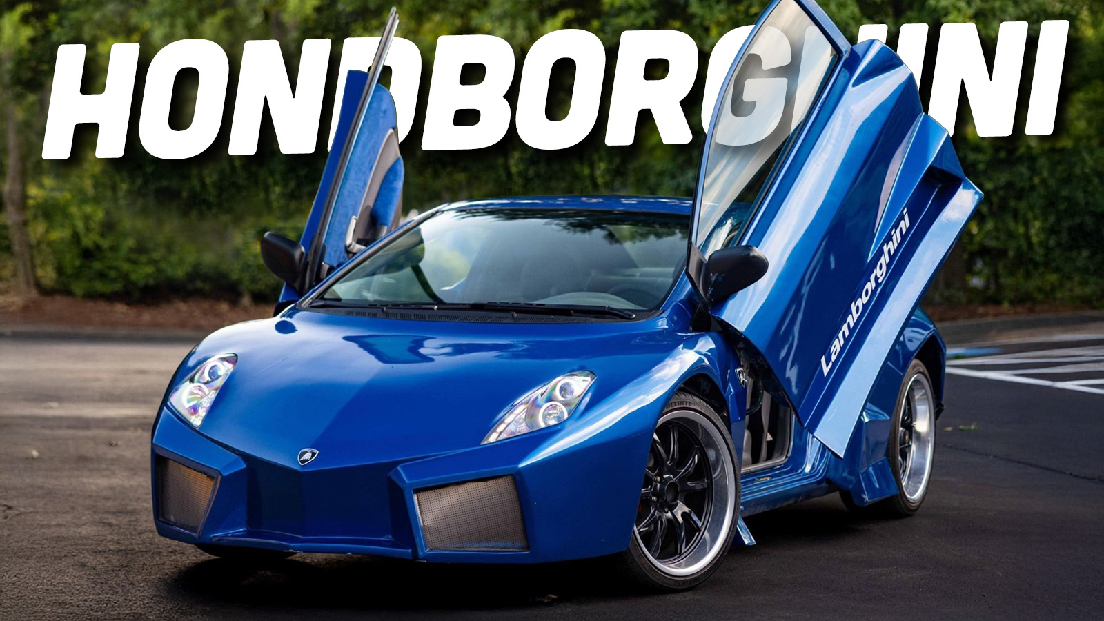 This Hilarious Honda Civic-Lamborghini Aventador Mashup Isn't Beautiful But It Is Beautifully Built