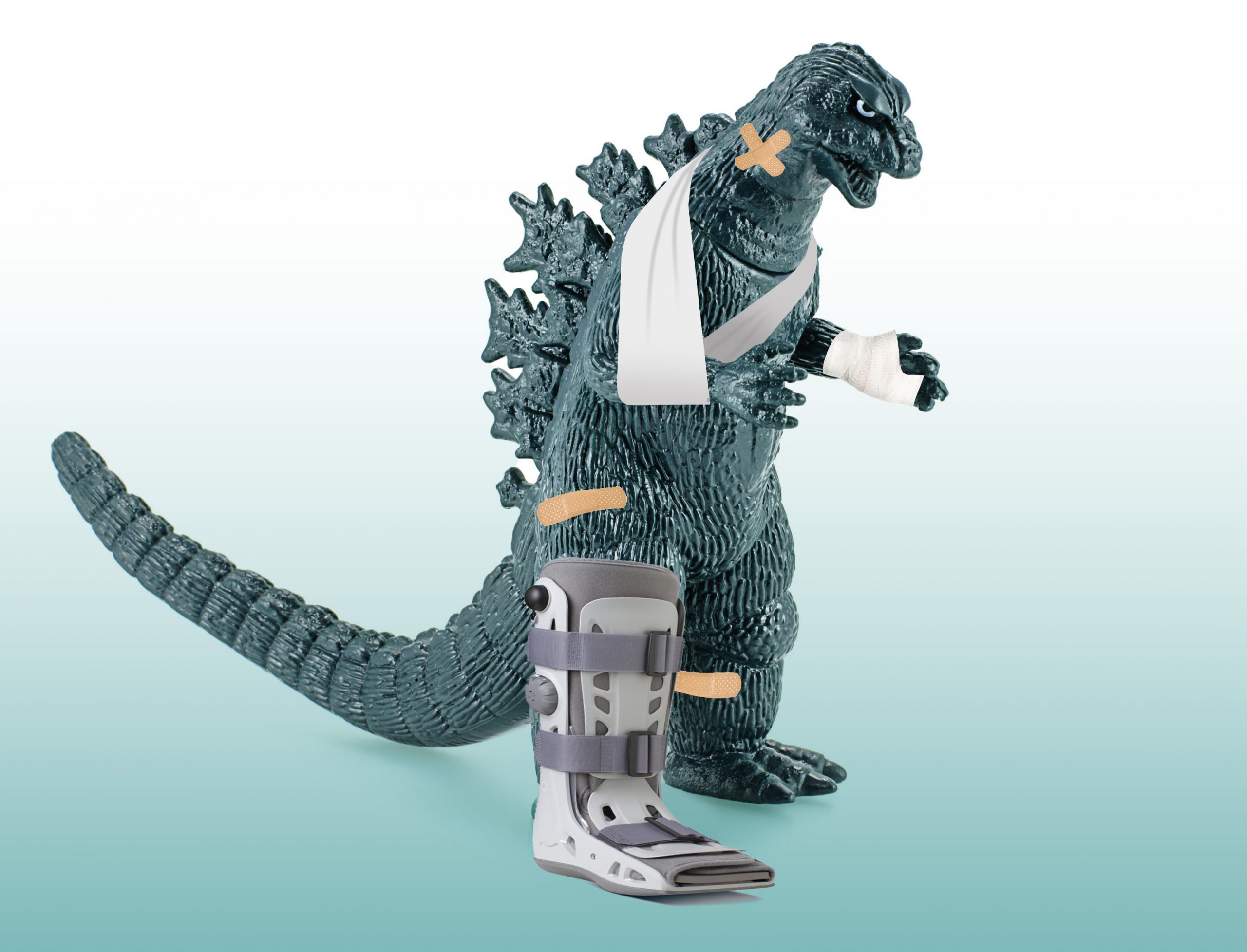 King Of The Monsters Action Figure Toy.