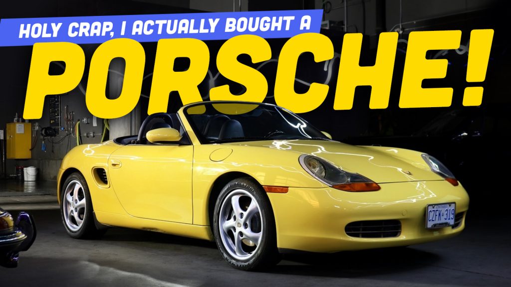 Holy Crap Bought Porsche