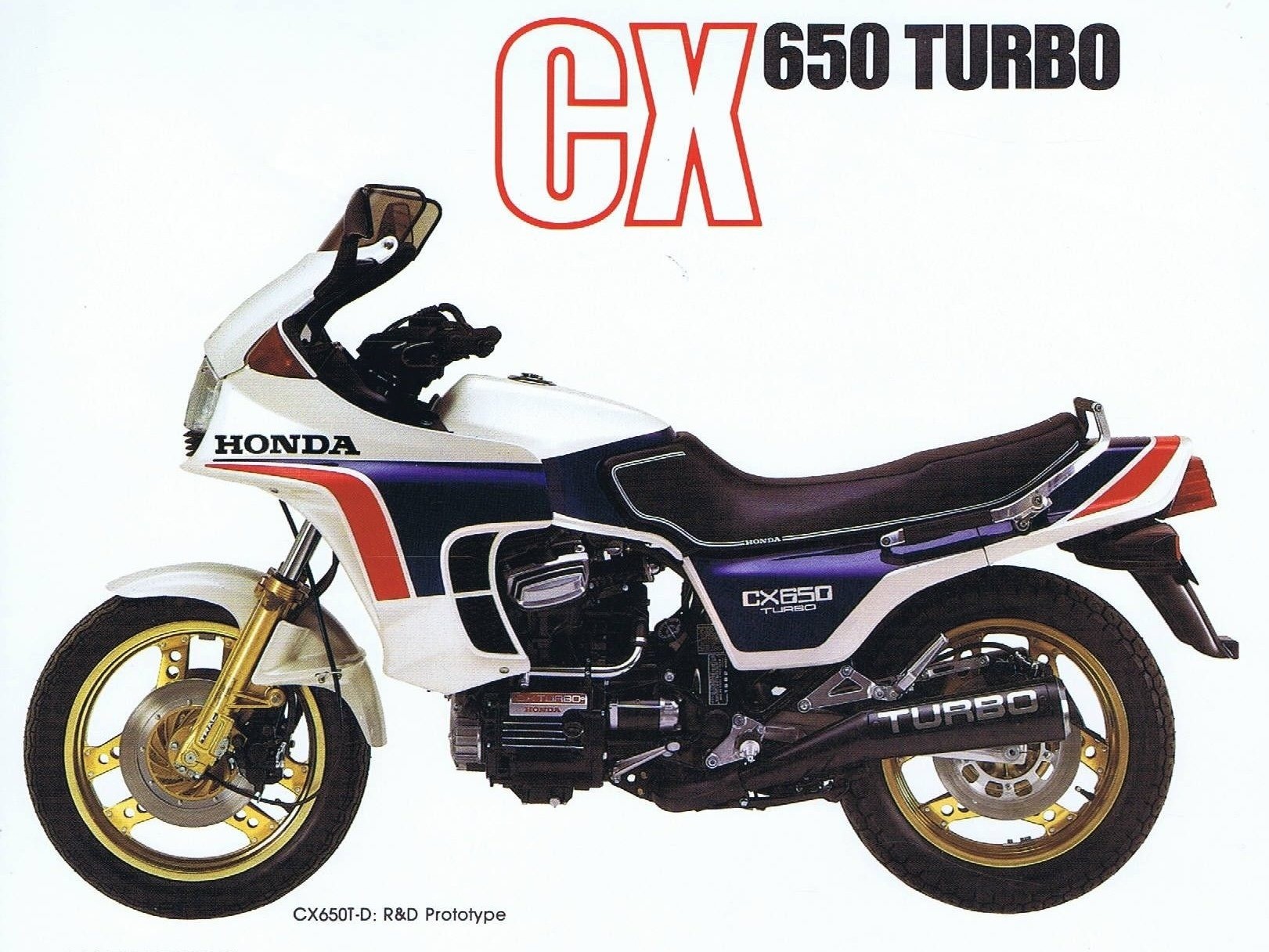 Honda Cx650 Turbo Brochure