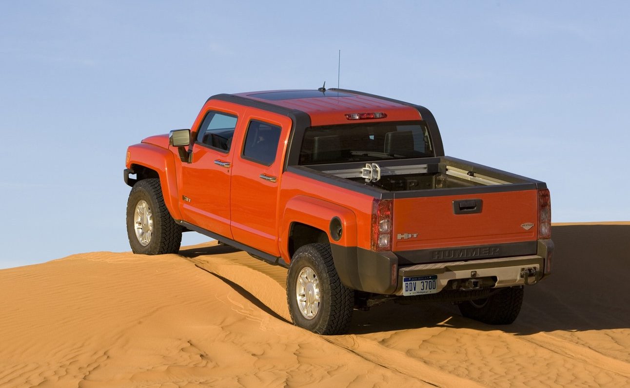 Hummer H3t Alpha 2009 Rear Three Quarter