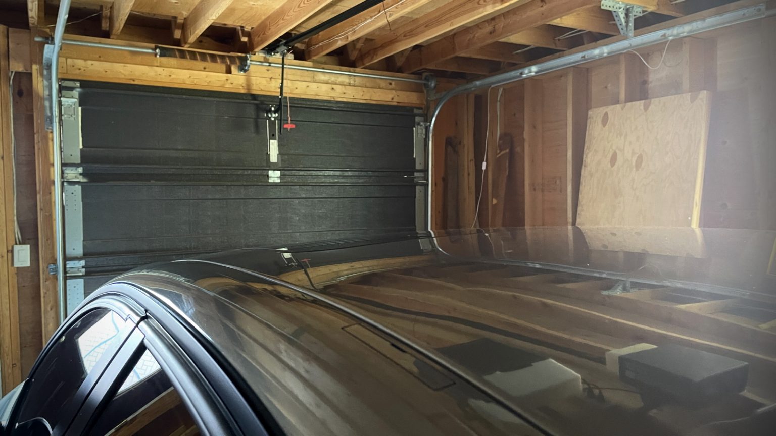 The Tennis Ball, A Cheap Mirror Is Your Best Friend For Garage