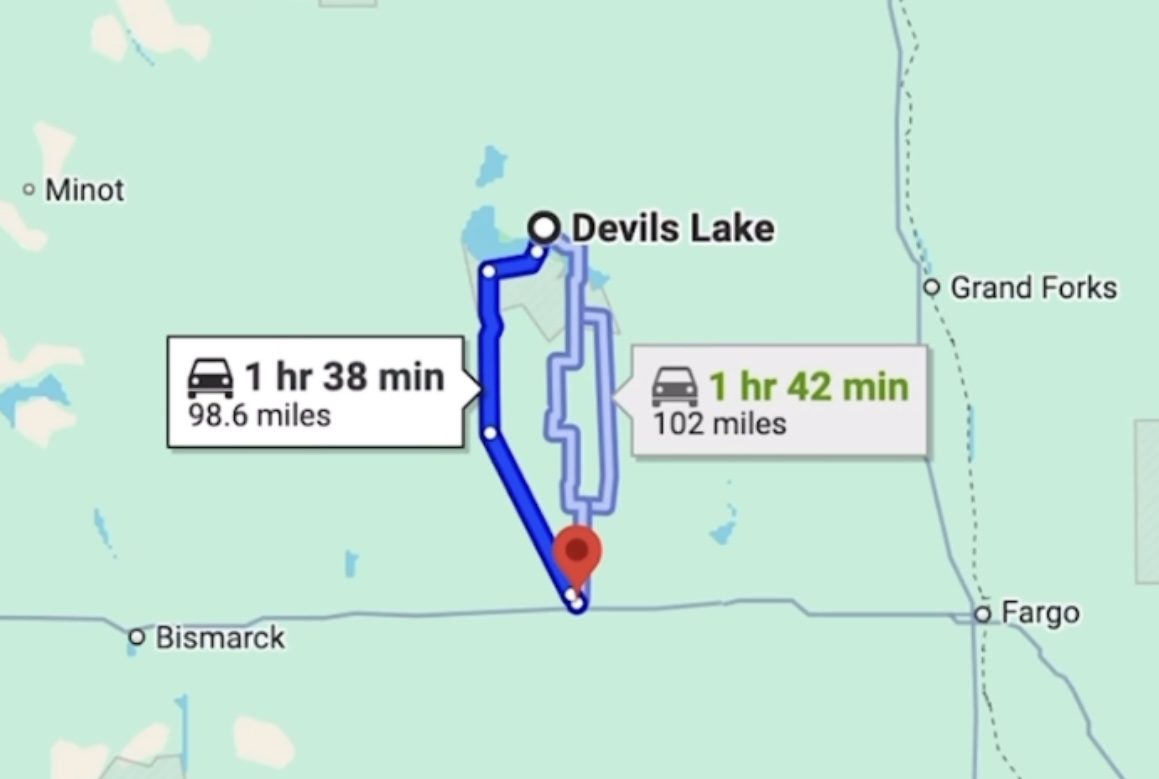 Screenshot of Google Maps