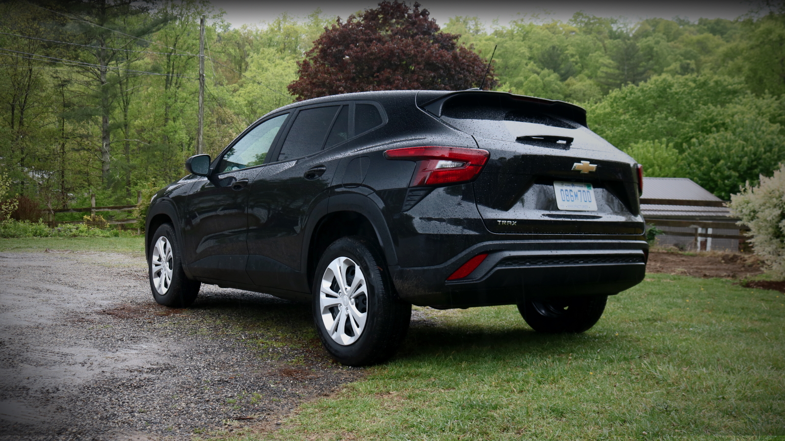 2024 Chevrolet Trax LS rear three-quarters