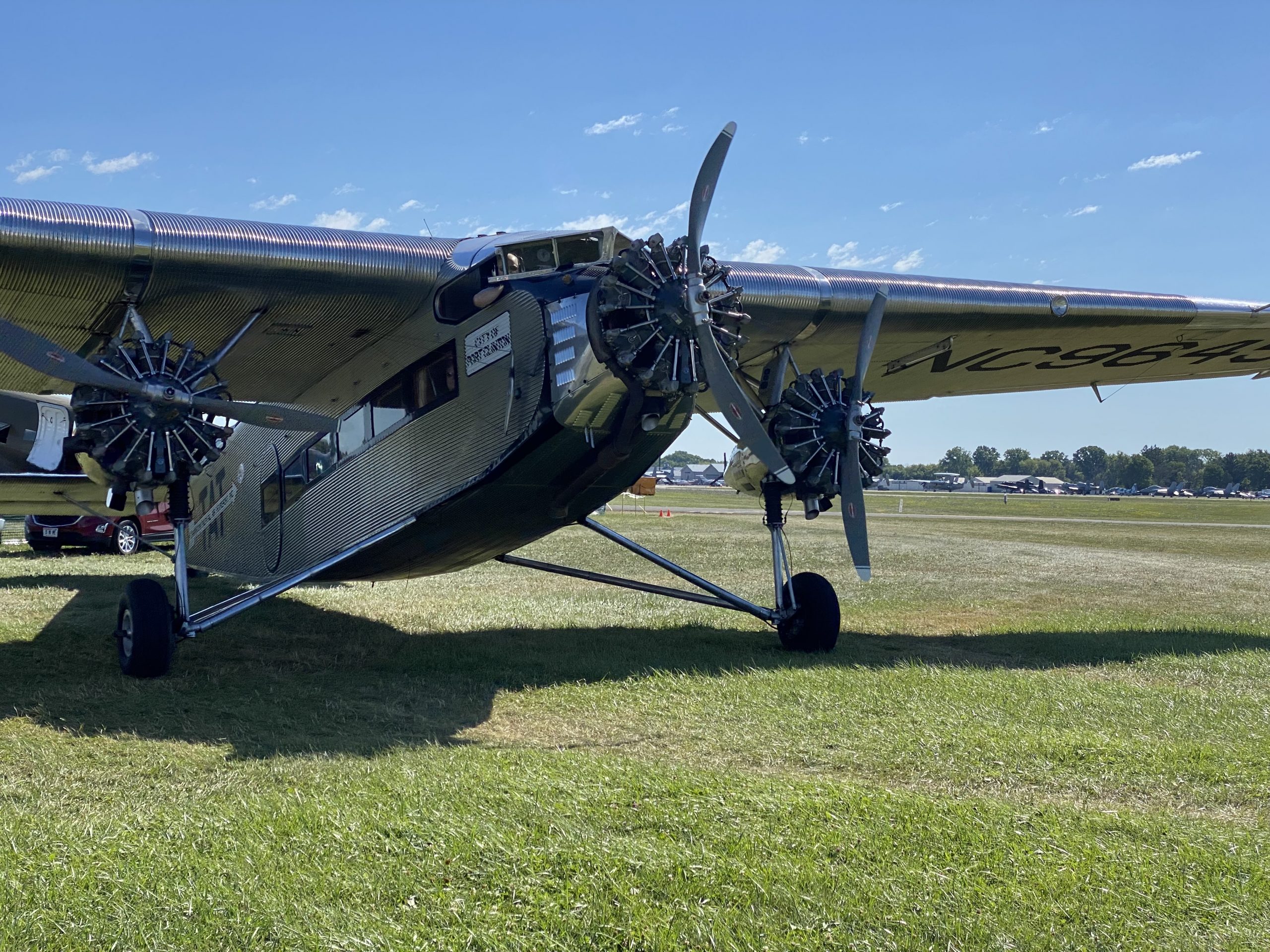 What It Was Like Flying In A 94 Year Old Ford  Tri Motor  Airplane At The Humongous Oshkosh Air Show - 4