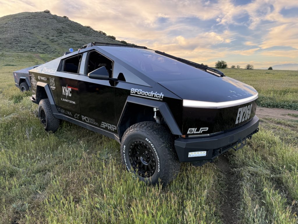 Why Chewy Barrientos is racing a Tesla Cybertruck across the desert