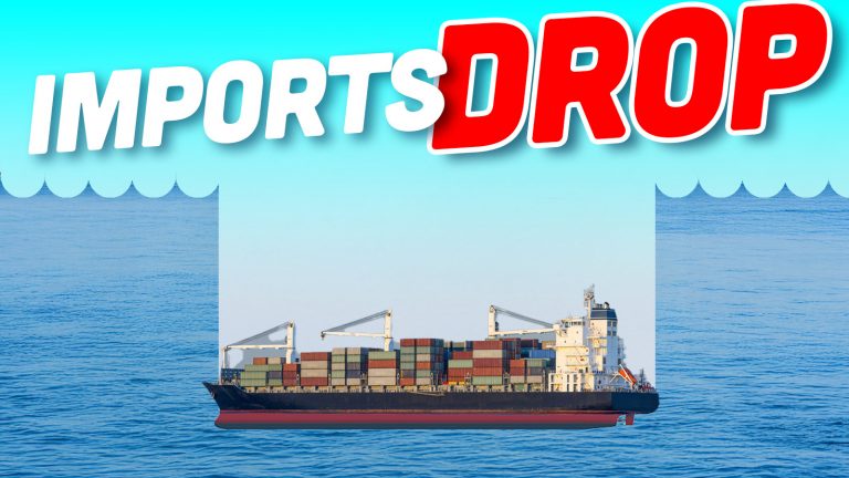 Cargo Container Ship On Istanbul Bosphorus, Turkey