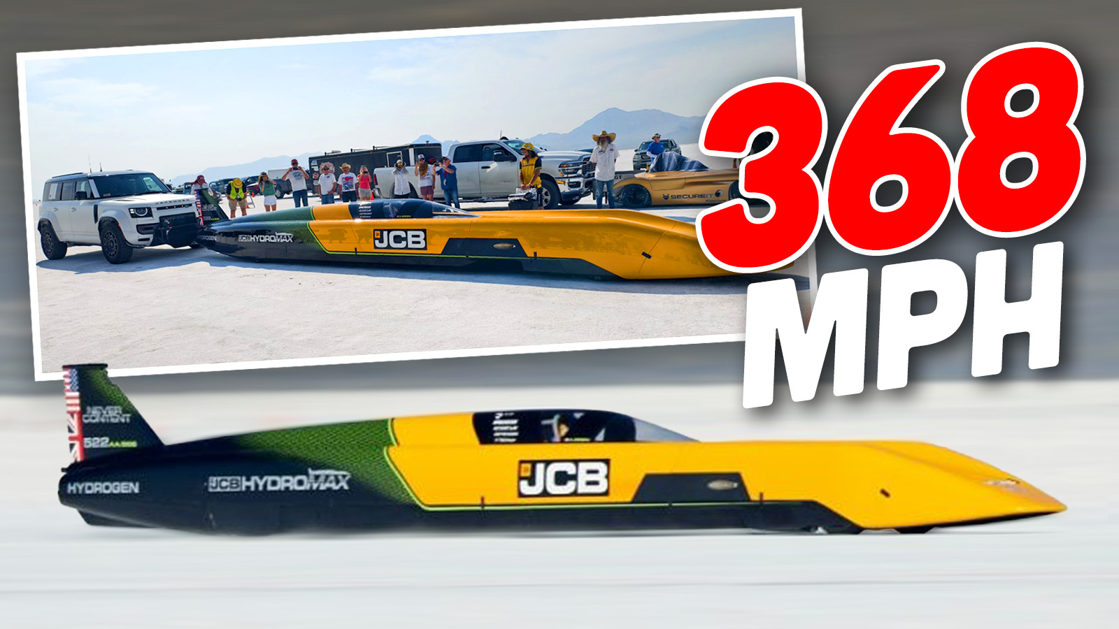 Jcb Hydromax Land Speed Record Ts2