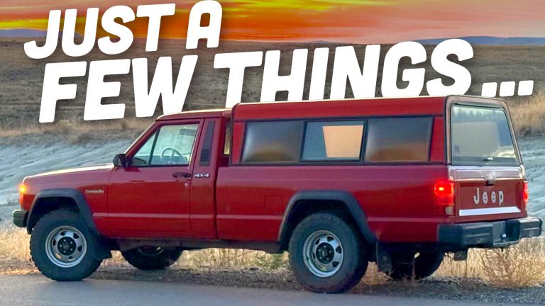 Jeep Comanche Fix List Ts