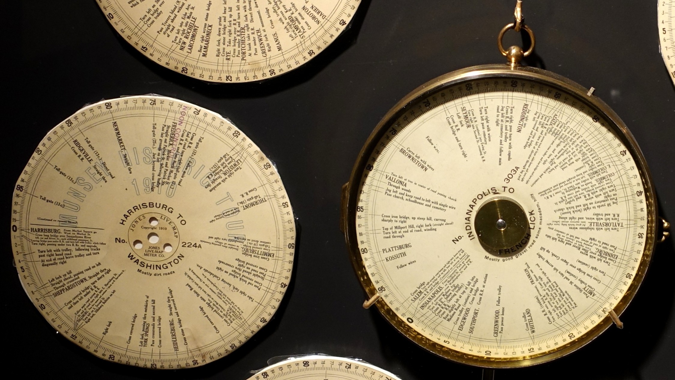 Jones Live Map Meter, C. 1909, V