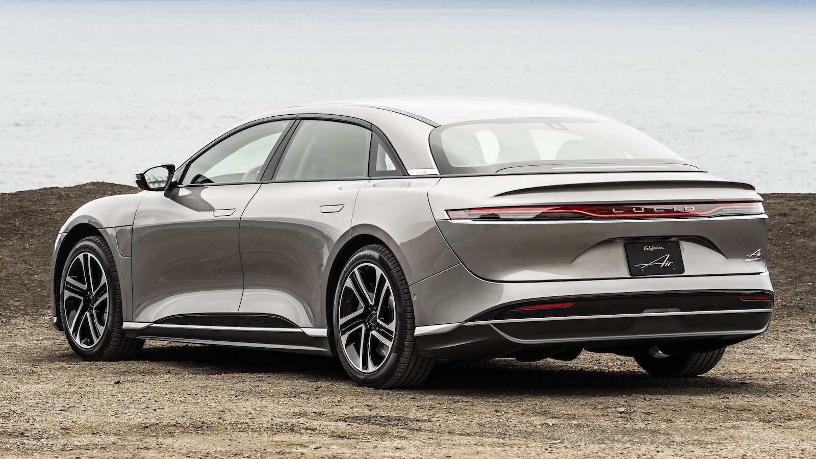 Lucid Air Tesla Supercharger