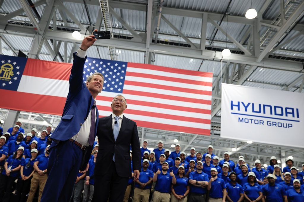 Hyundai Motor America Metaplant Grand Opening